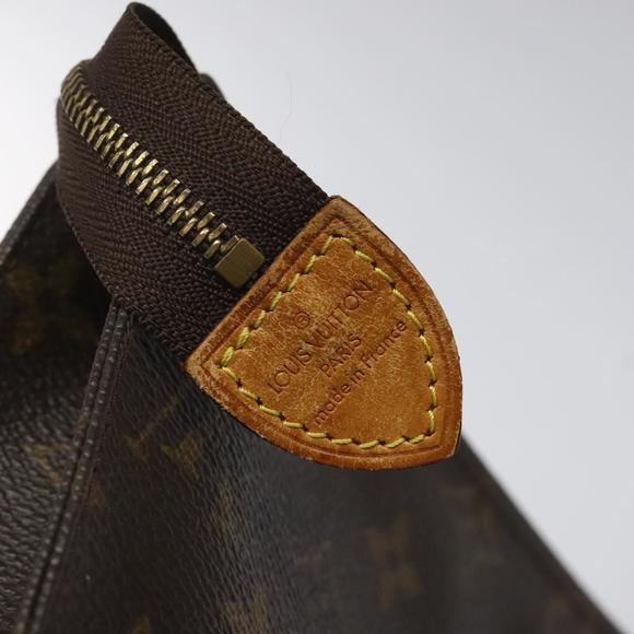 LOUIS VUITTON Monogram Poche Toilette 19 Pouch M47544 LV Auth am8031 - Picture 8 of 16